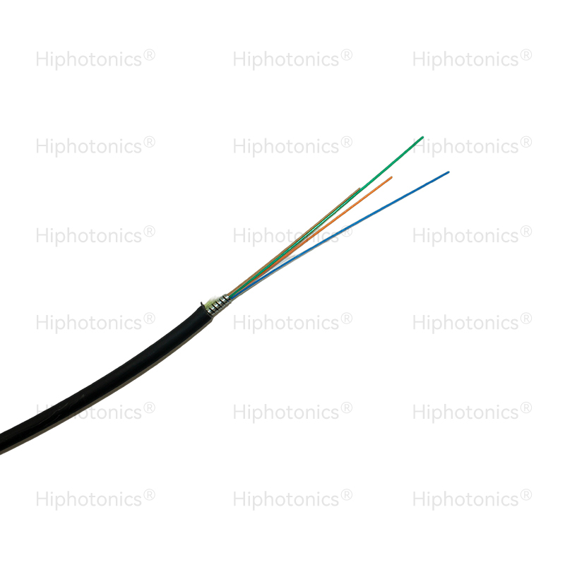 Armored single sheath optic cable
