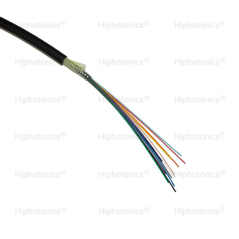 Armored single sheath optic cable