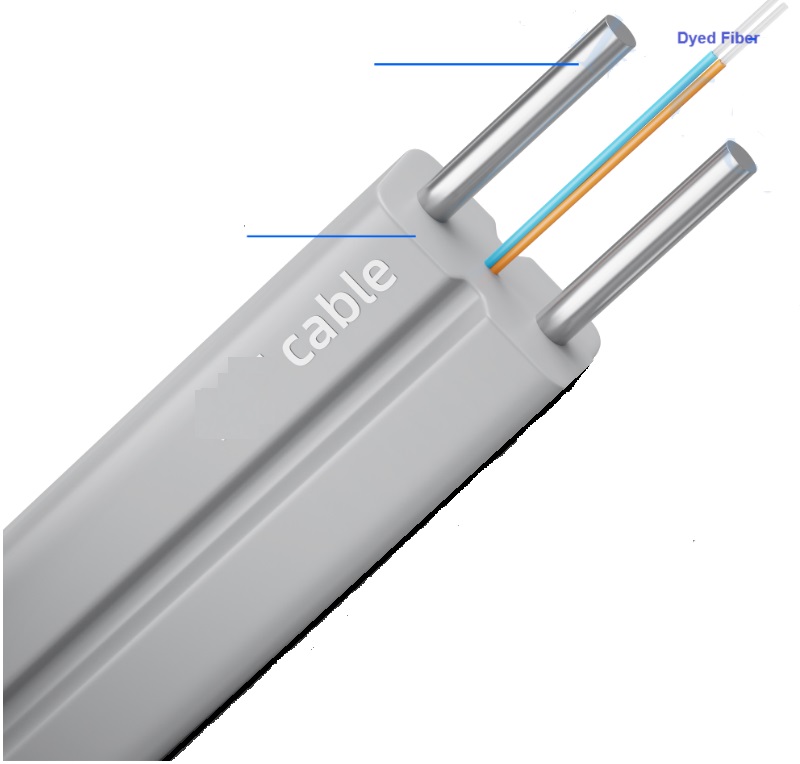 Self-supporting bow-type drop cable GJYXCH